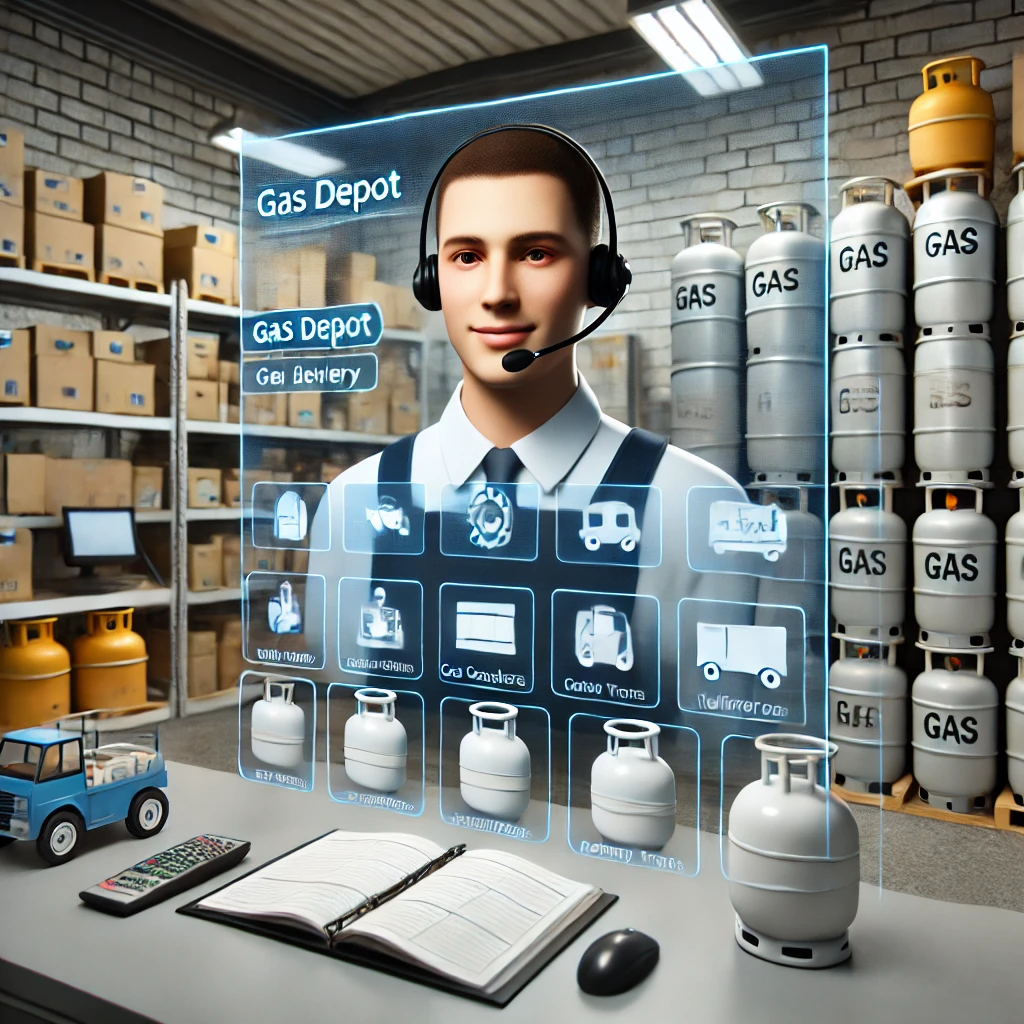 Assistente Virtual para Depósito de Gás