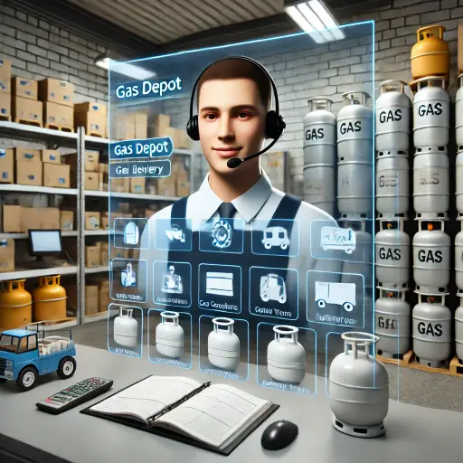 Assistente Virtual para Depósito de Gás